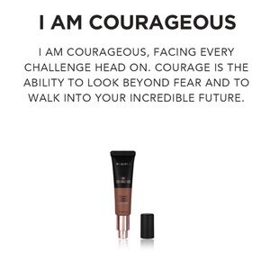 RealHer I Am Courageous Foundation - Brown golden dark color